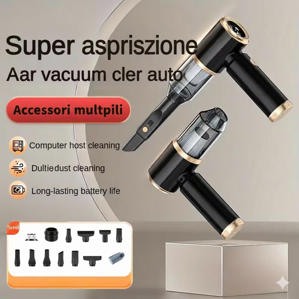 Aspirapolvere Portatile Turbo™